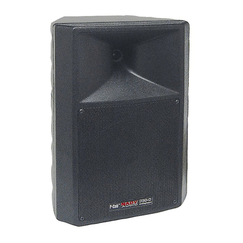 Nady Audio P-Cab PCS-8 Features, instructions & technical data