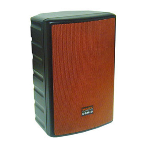 Nady Audio CSM-5 Features, instructions & technical data