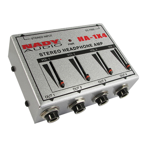 Nady Audio HA-1X4 user guide