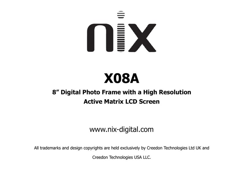 NIX X08A User manual