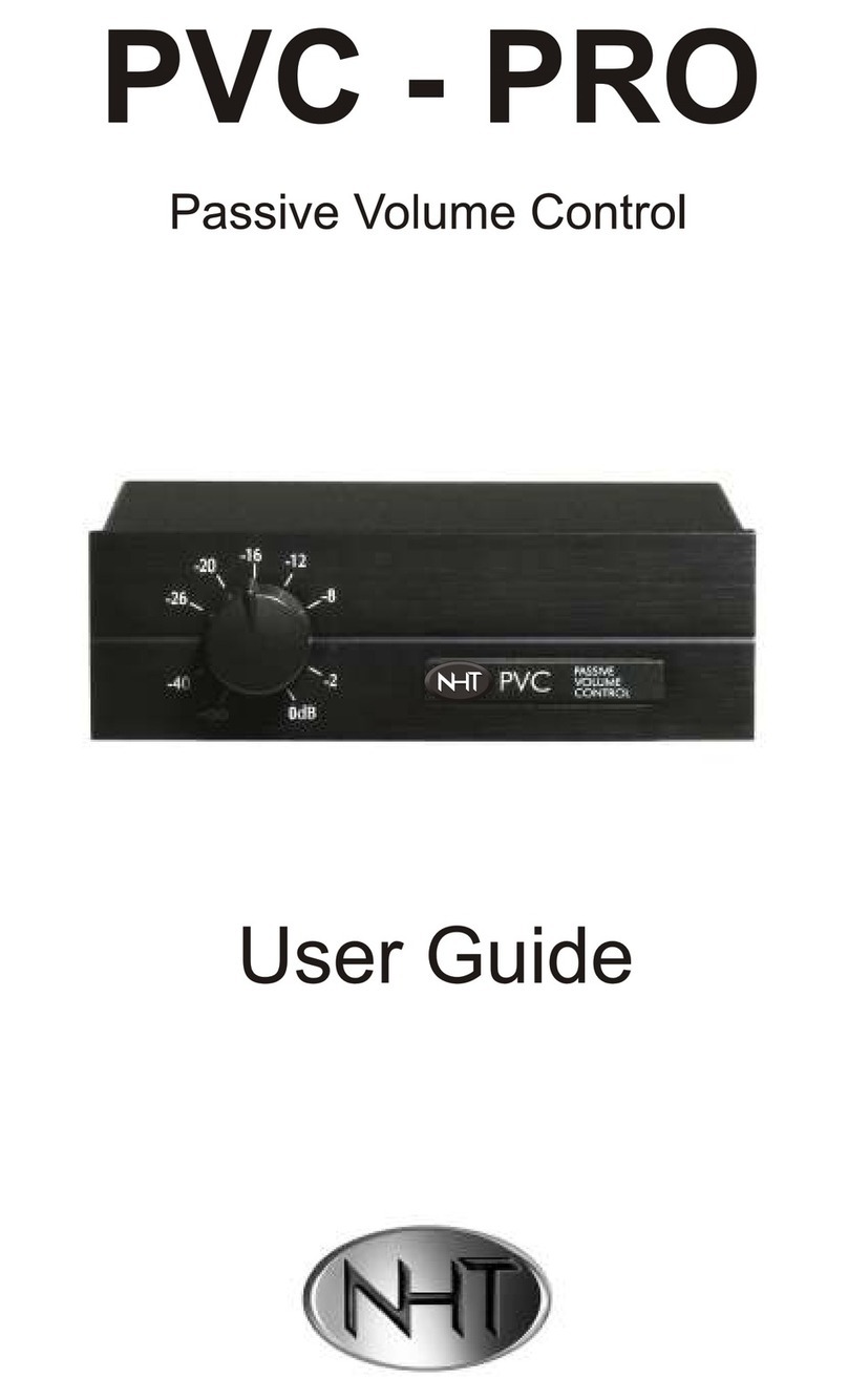 NHT PVC-Pro user guide