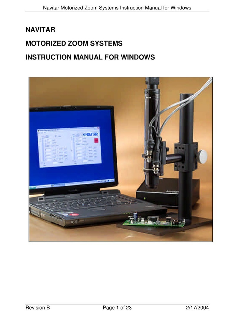 Navitar 12X Zoom instruction manual
