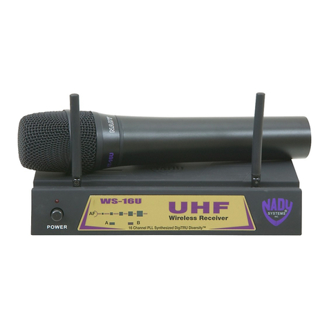 Nady Systems WS-16U User manual