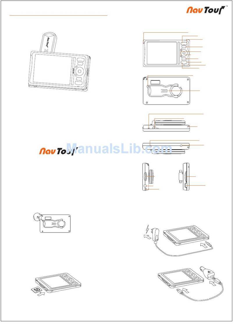 NavTour NT-147 quick start guide