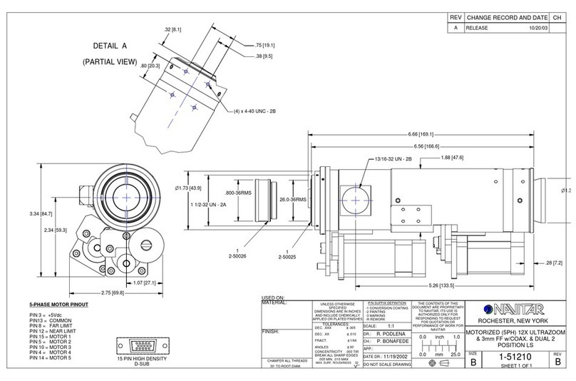 Navitar 1-51210 Guide