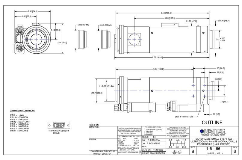 Navitar 1-51196 Guide