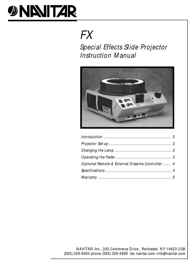 Navitar FX User manual