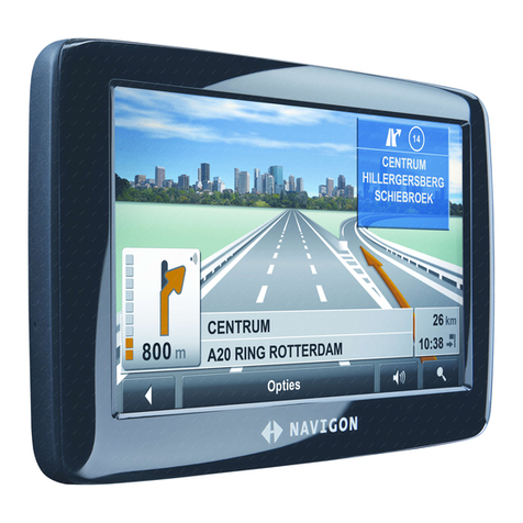 Navigon 2100 max User manual