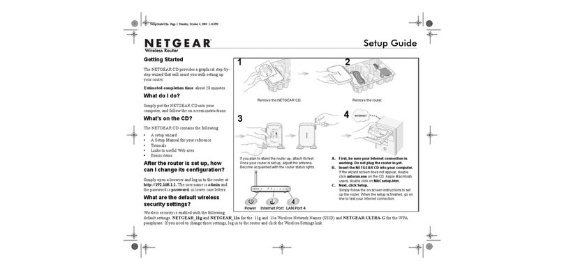 NETGEAR WGU624 User manual