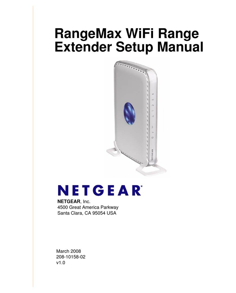 NETGEAR RangeMax WPN824EXT User manual NETGEAR RangeMax WPN824EXT User manual