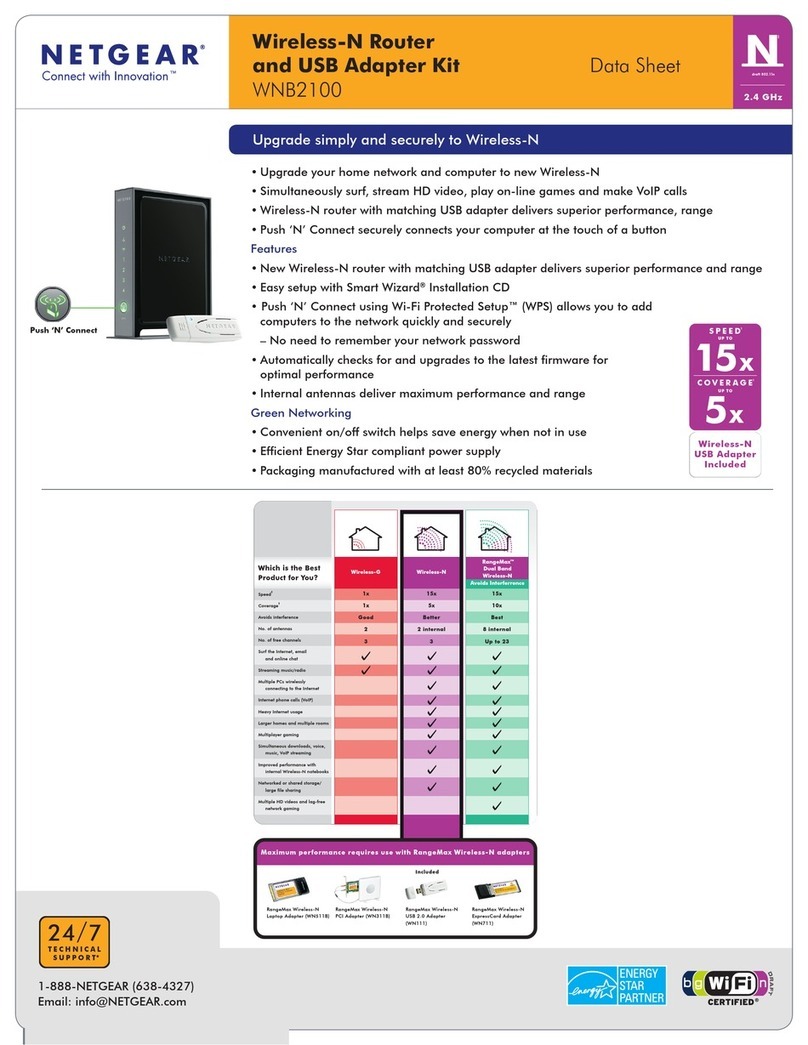 NETGEAR WNR2000 datasheet