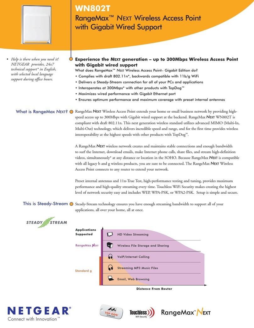 NETGEAR WN802T User manual
