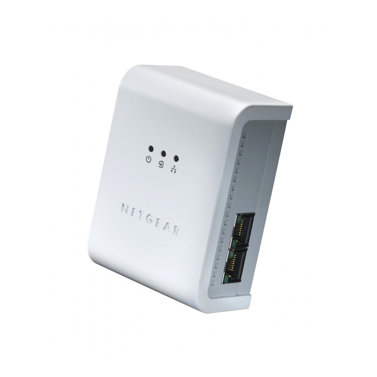 NETGEAR XE104 - 85 Mbps Wall-Plugged EN Switch... User manual
