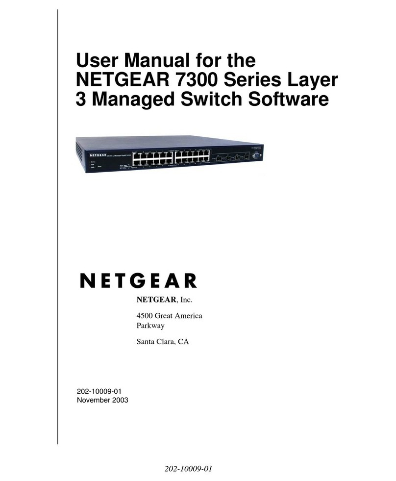 NETGEAR GSM7312 - ProSafe Layer 3 Managed Gigabit... User manual