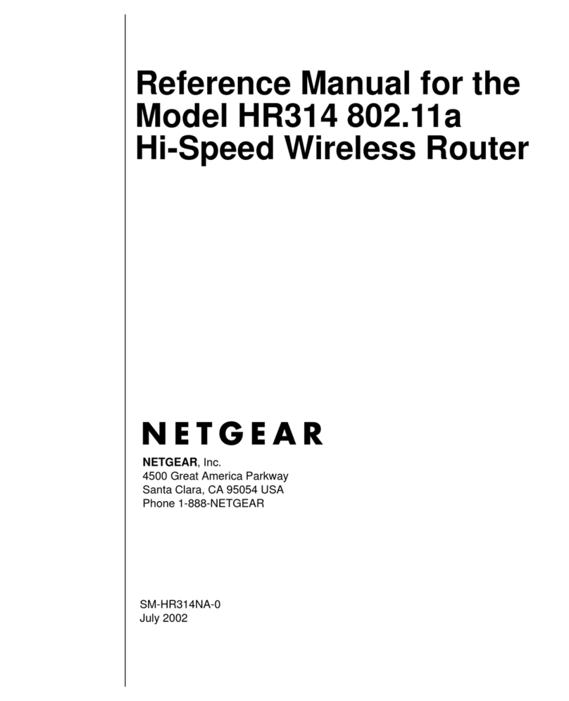 NETGEAR HR314 - Wireless Router User manual