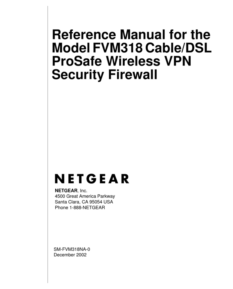 NETGEAR ProSafe FVM318 User manual