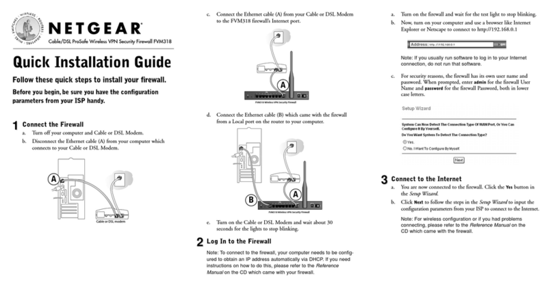 NETGEAR ProSafe FVM318 User manual