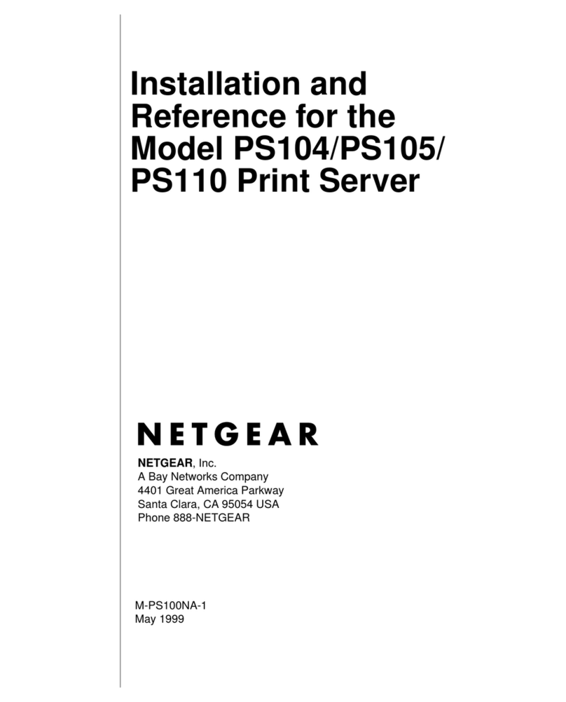 NETGEAR PS104 - Hub - EN Installation and reference guide