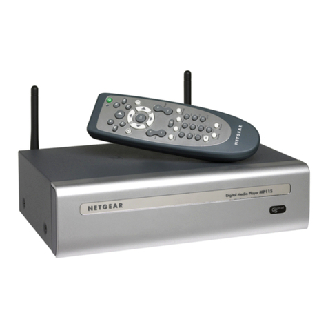 NETGEAR MP115 - Wireless Digital Media Player Specifications