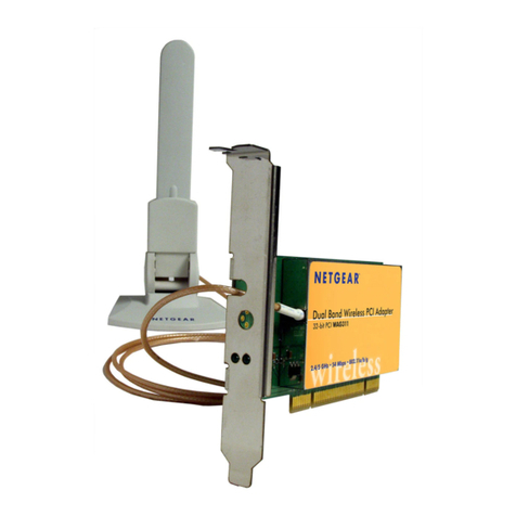 NETGEAR WAG311 - Dual Band Wireless PCI Adapter installation guide