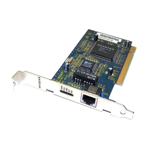 NETGEAR FA310TX - 10/100Mbps Fast Ethernet PCI Card User manual