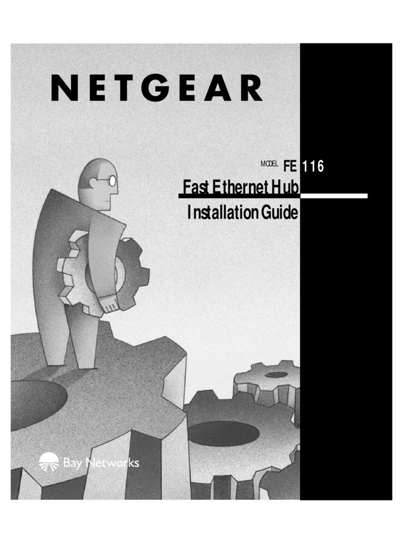 NETGEAR FE116 User manual