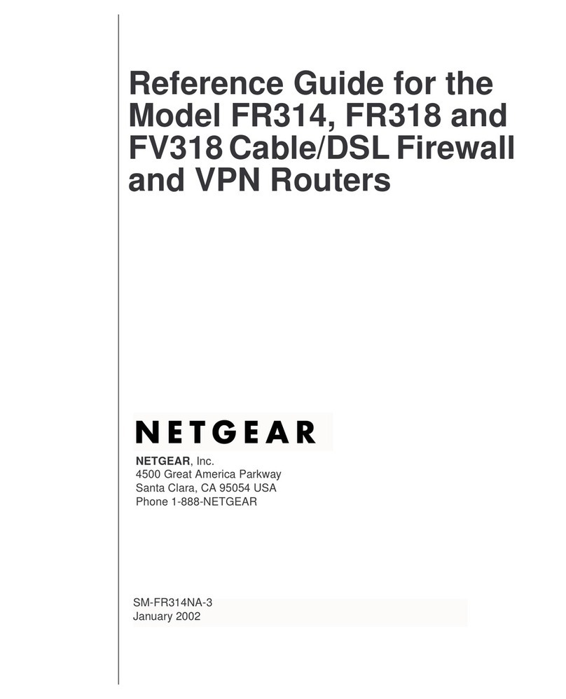 NETGEAR FR314 reference guide