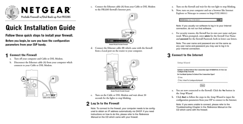 NETGEAR ProSafe FR328S User manual