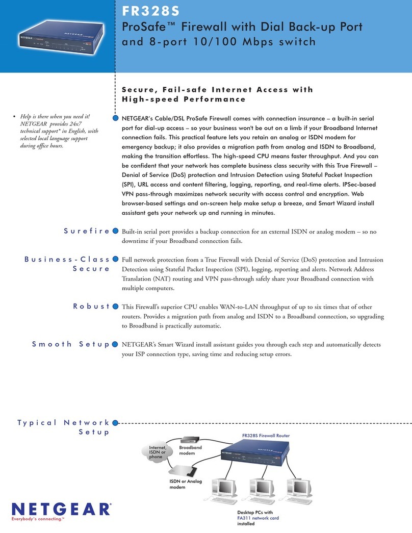 NETGEAR ProSafe FR328S User manual