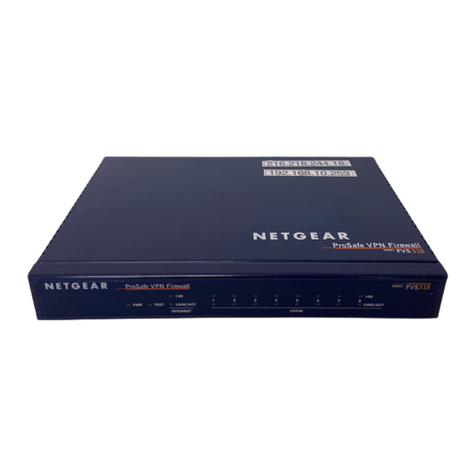 NETGEAR ProSafe FR114P User manual