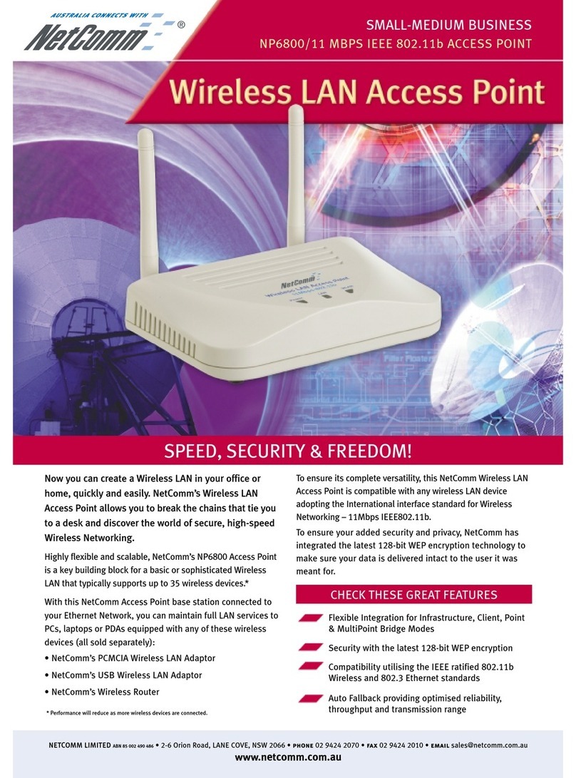 NetComm NP6800 User manual
