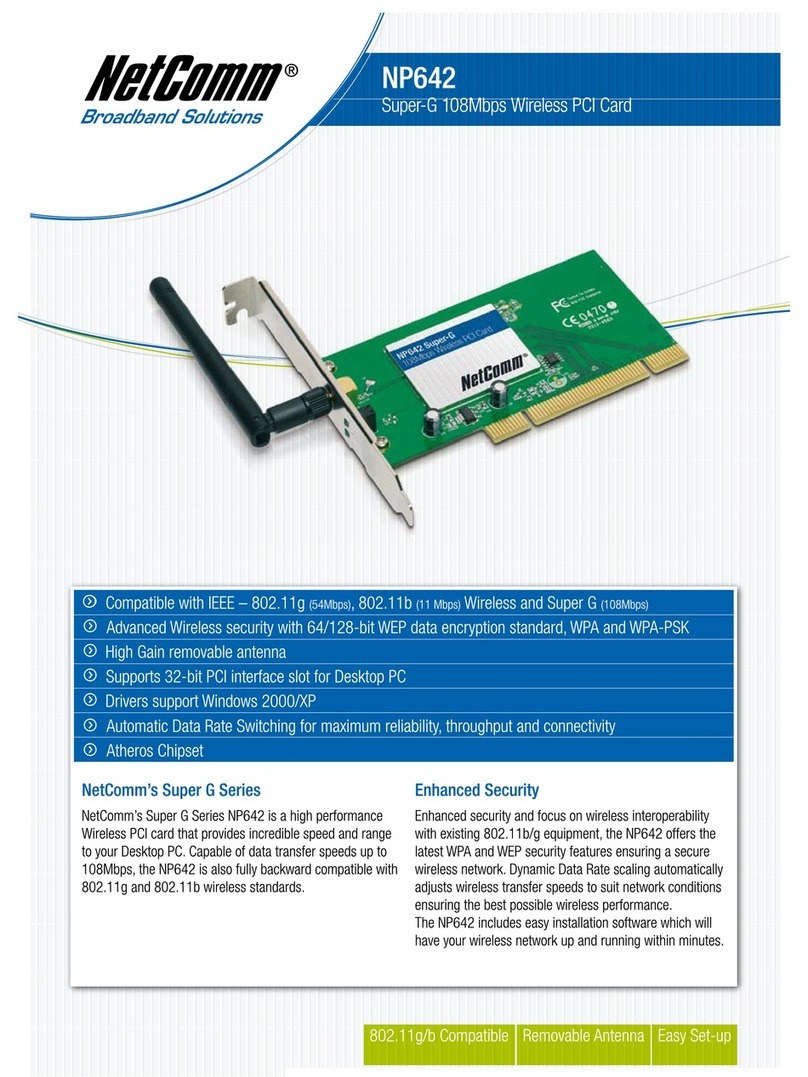 NetComm NP642 Specifications