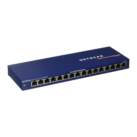 NETGEAR FS116 installation guide