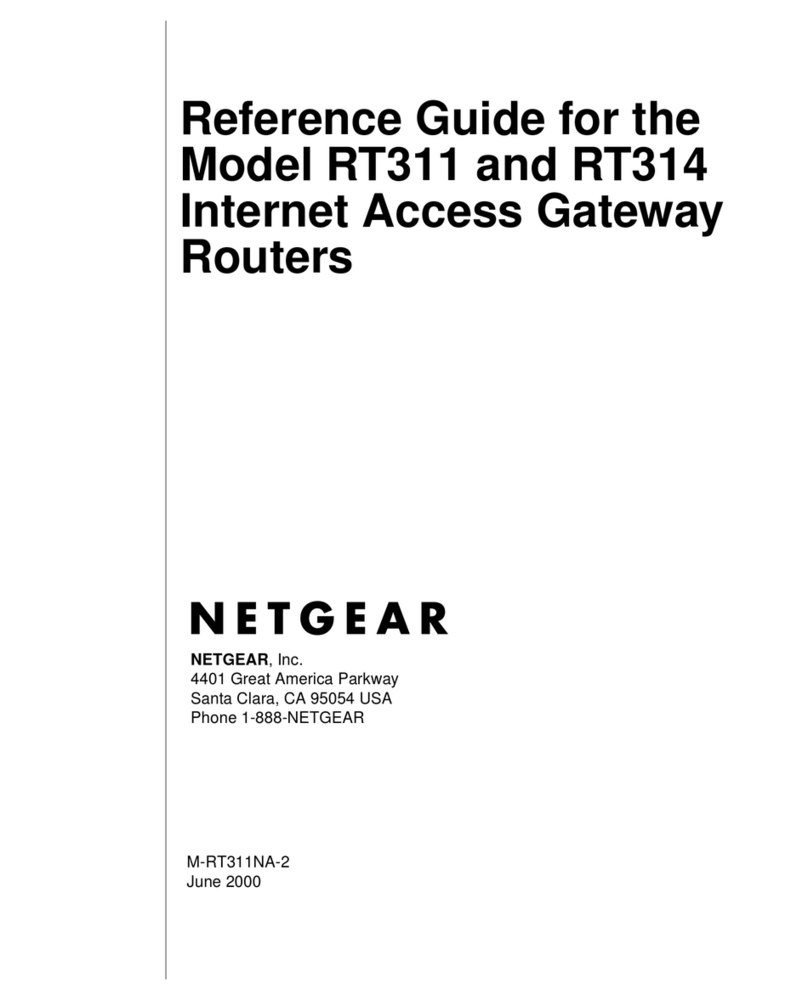 NETGEAR RT311 User manual