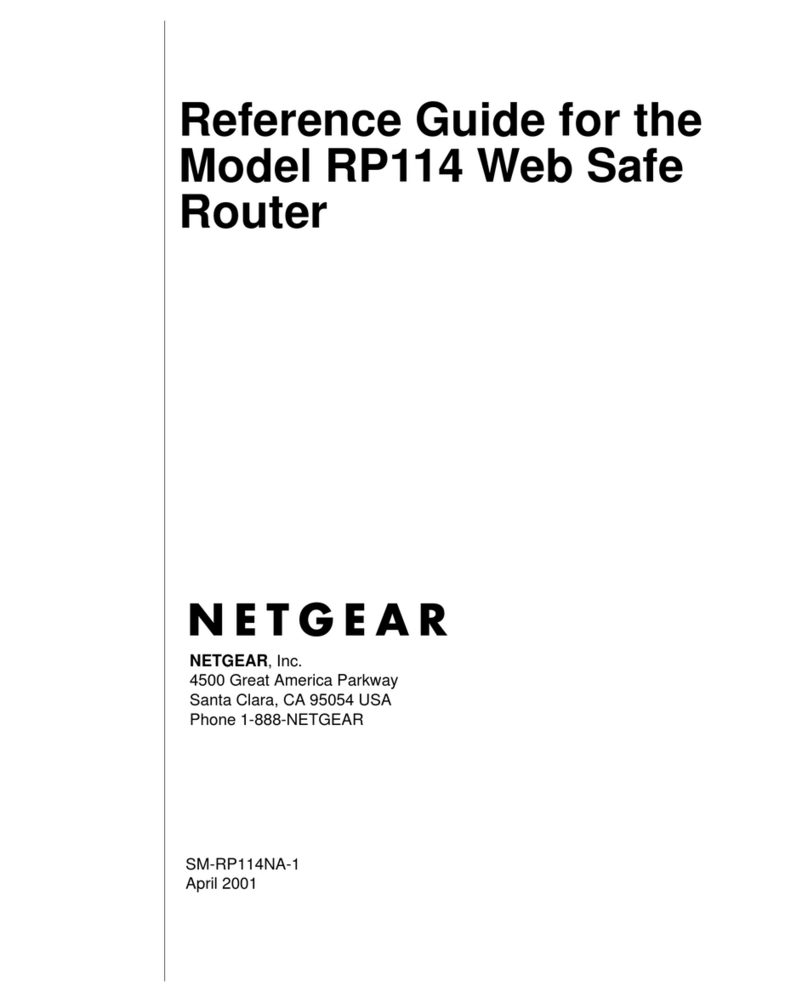 NETGEAR RP114 User manual NETGEAR RP114 User manual