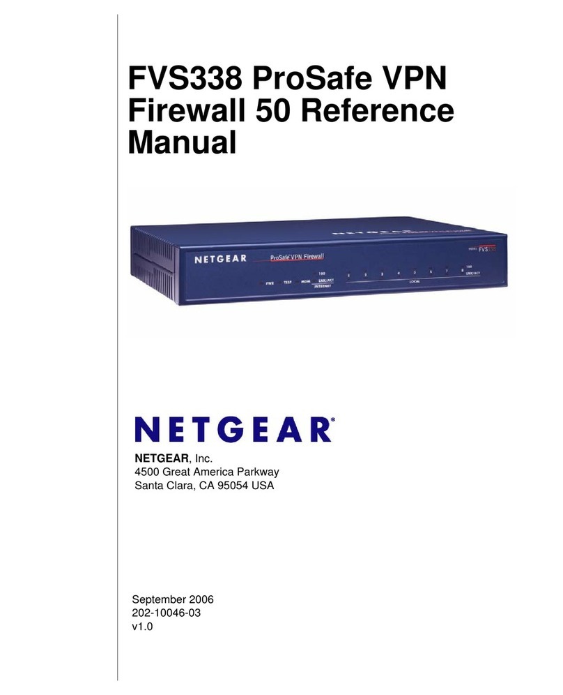 NETGEAR FVS338 - ProSafe VPN Firewall 50 Router reference guide NETGEAR FVS338 - ProSafe VPN Firewall 50 Router reference guide
