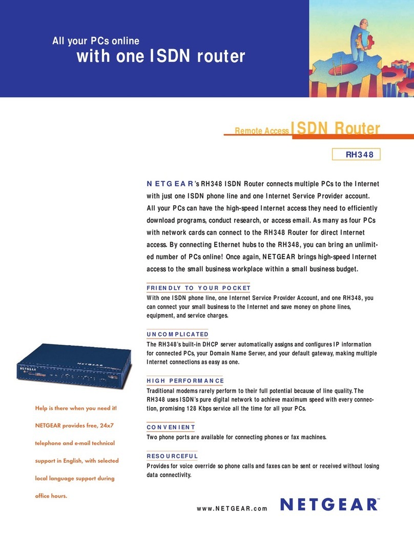 NETGEAR RH348 User manual
