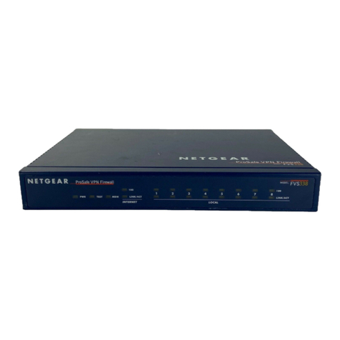 NETGEAR FVS338 - ProSafe VPN Firewall 50 Router User manual