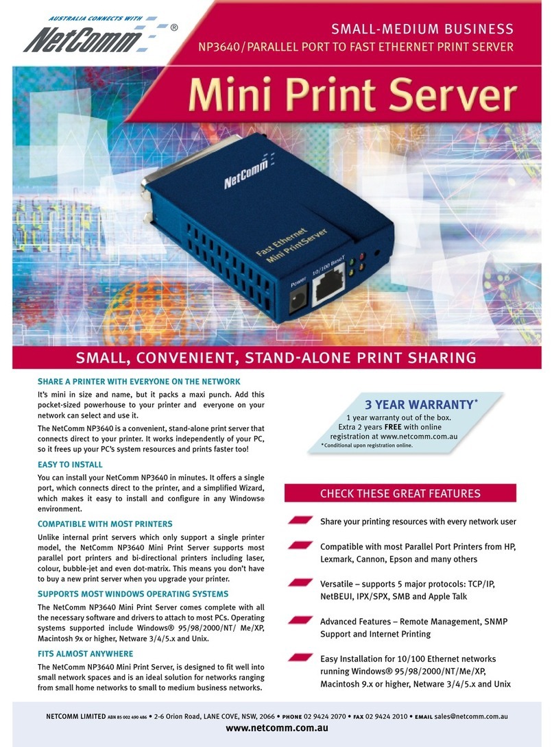 NetComm NP3640 User manual