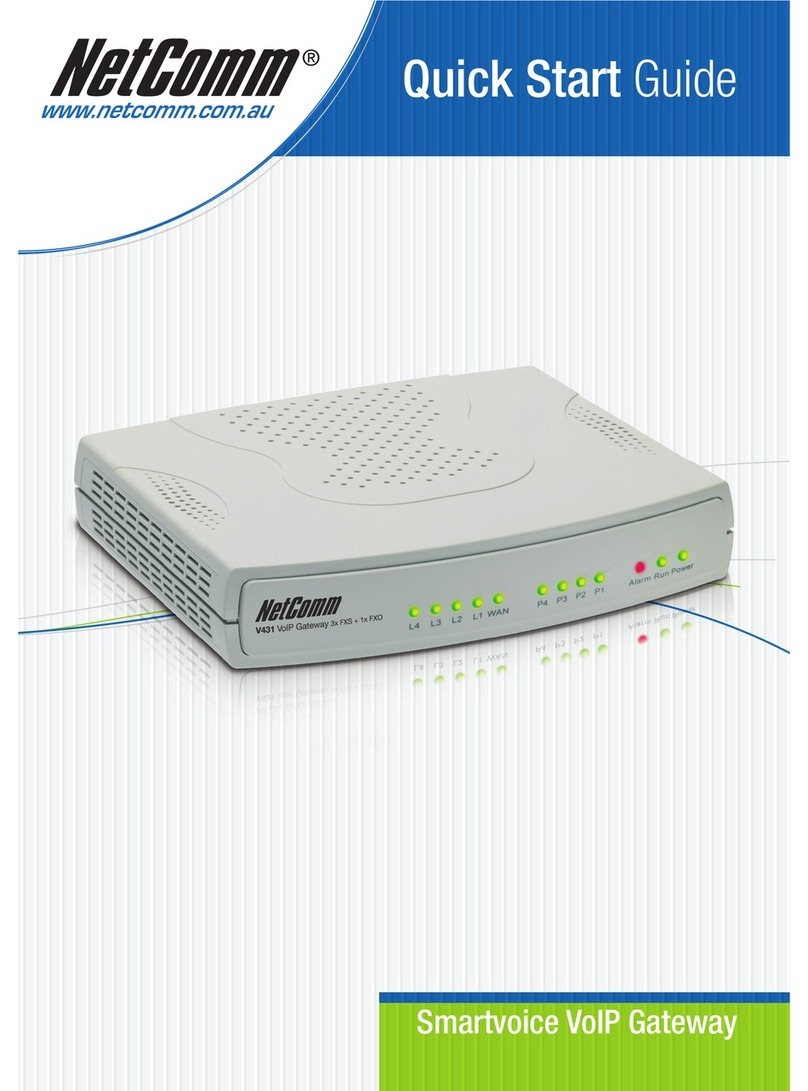 NetComm V431 User manual NetComm V431 User manual