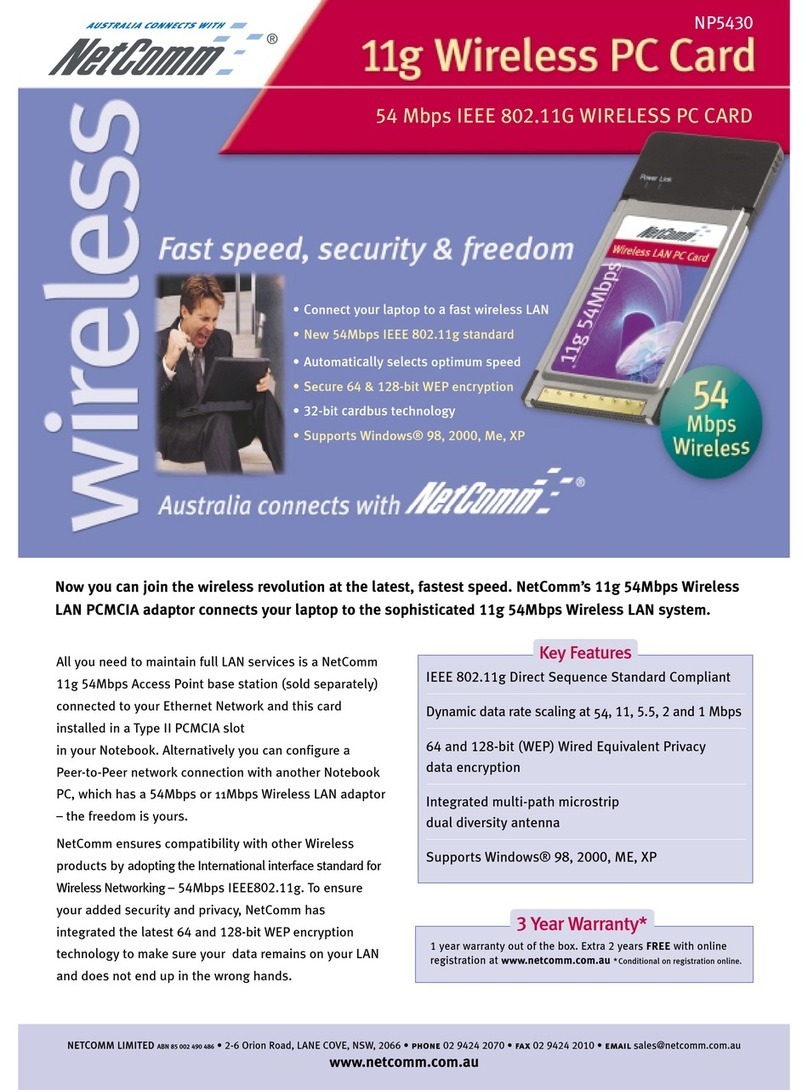 NetComm NP5430 User manual