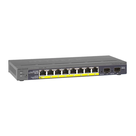 NETGEAR GS110TP - ProSafe Gigabit Smart Switch Manual