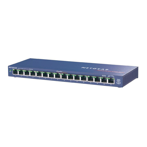 NETGEAR ProSafe GS116 User manual