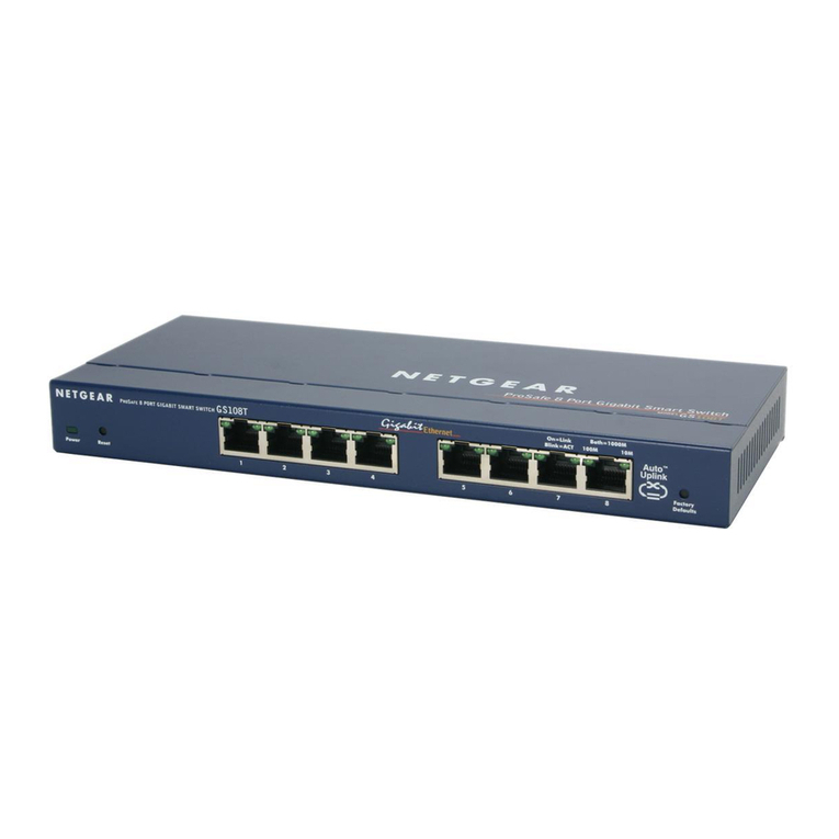 NETGEAR ProSafe GS108 User manual