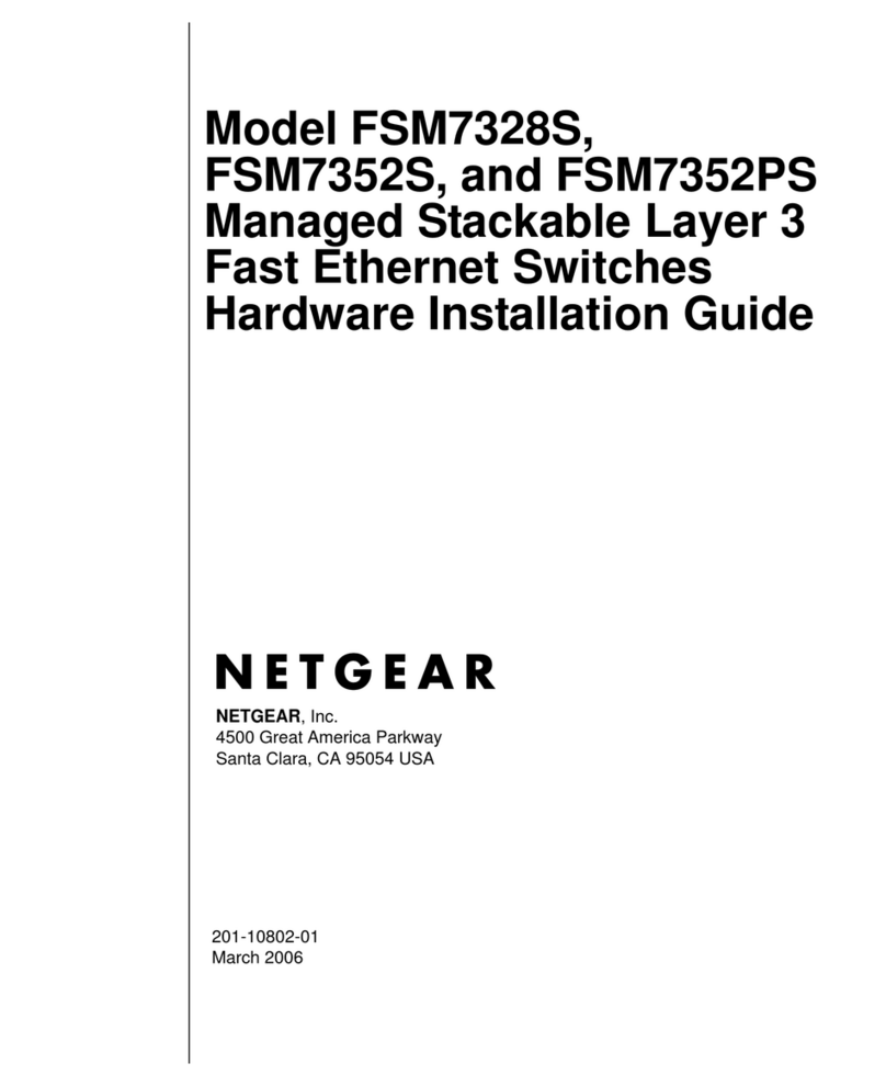 NETGEAR FSM7328S - ProSafe Switch Manual