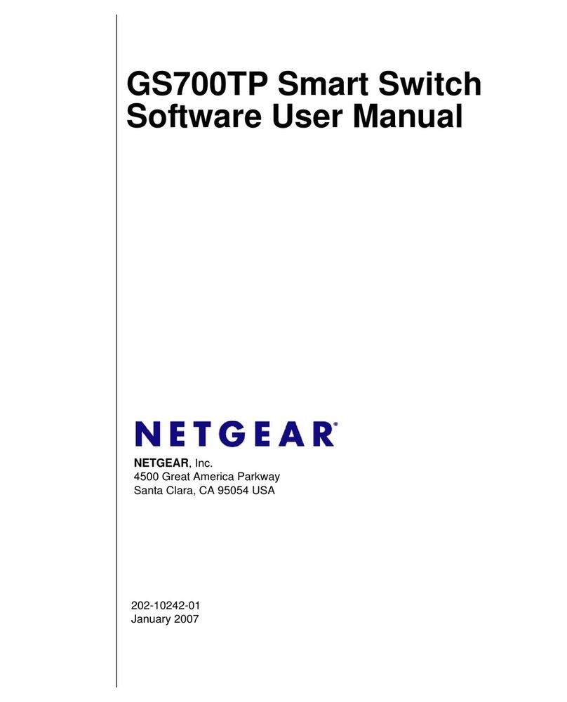 NETGEAR ProSafe GS700TP User manual