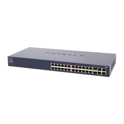 NETGEAR FS728TS - ProSafe Smart Switch User manual