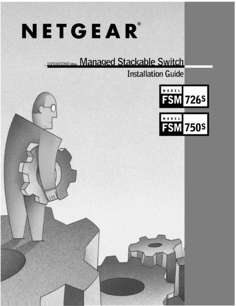 NETGEAR FSM726S User manual