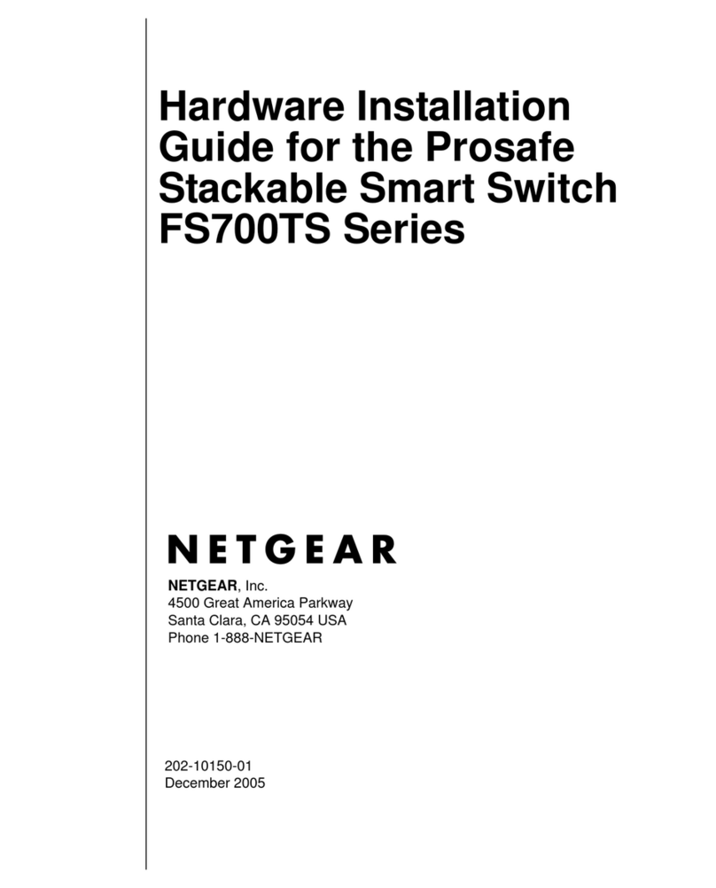 NETGEAR FS728TS - ProSafe Smart Switch Manual