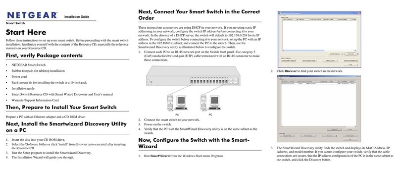 NETGEAR FS728TP - ProSafe 24 Port 10/100 Smart... User manual